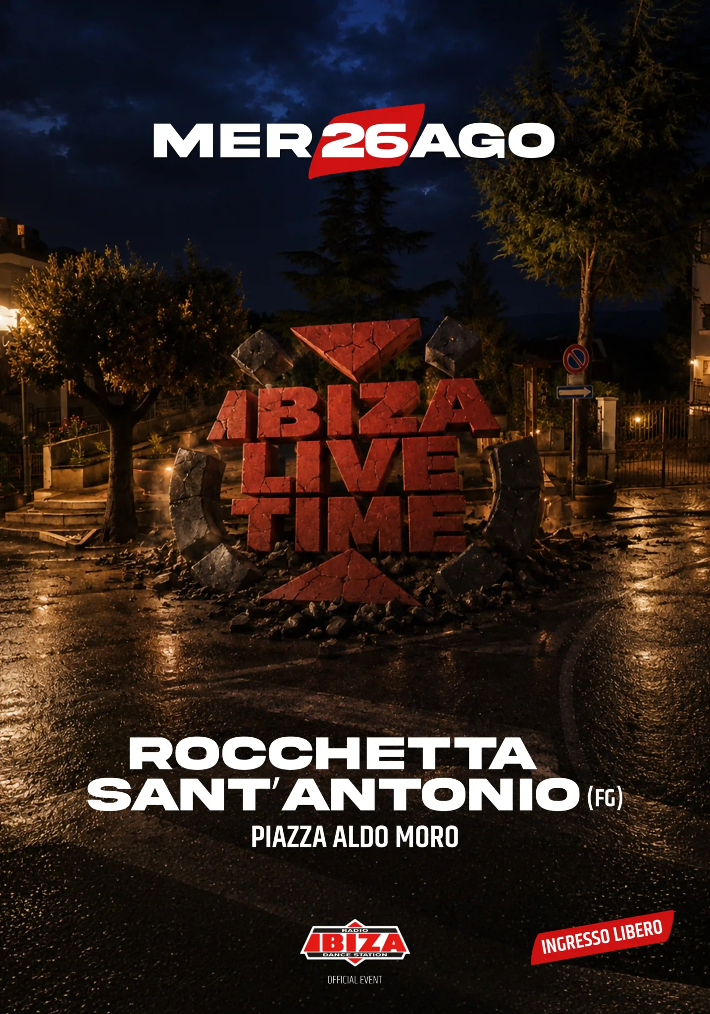 IBIZA LIVE TIME - ROCCHETTA SANT'ANTONIO - RADIO IBIZA