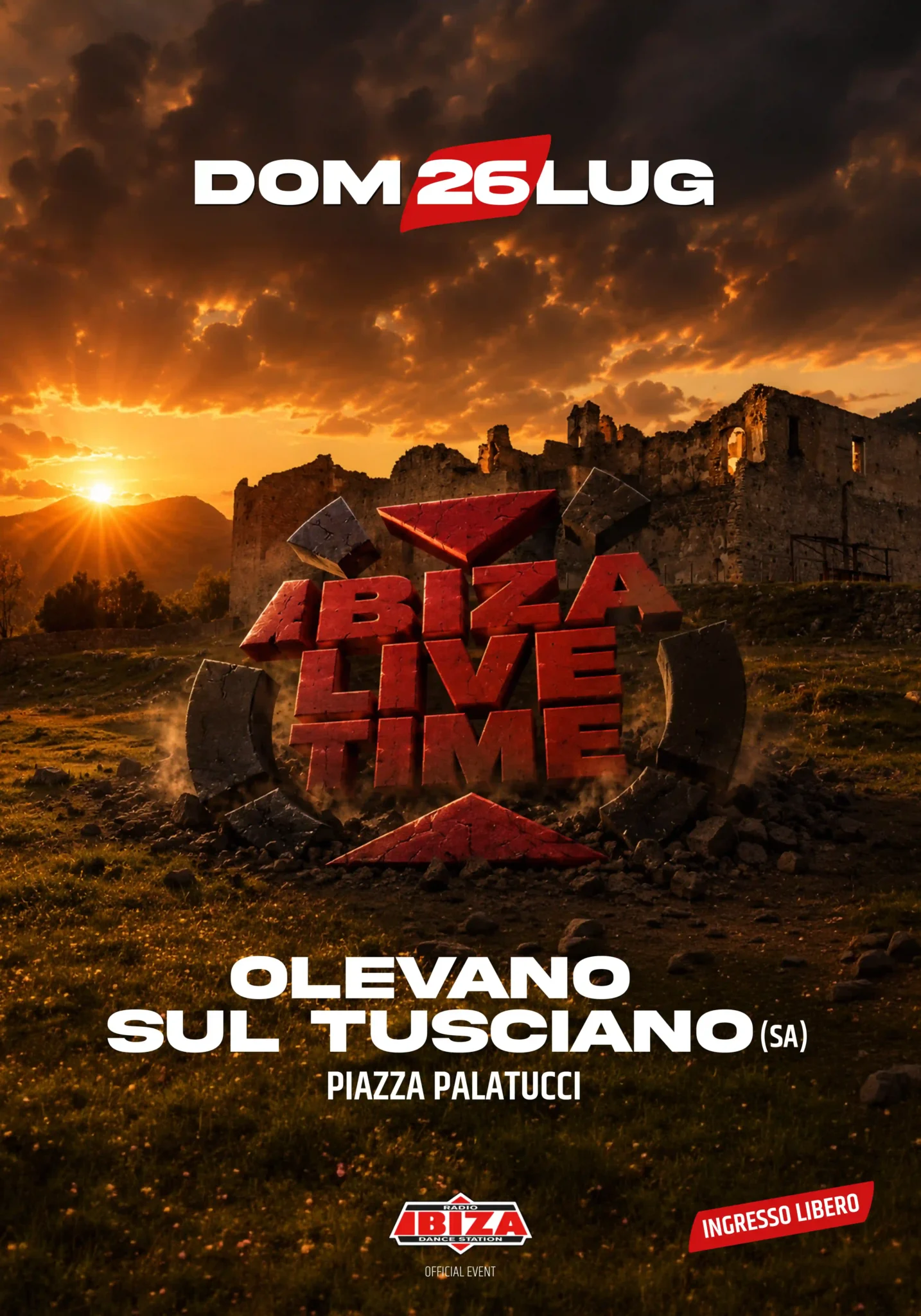 IBIZA LIVE TIME - OLEVANO SUL TUSCANO - RADIO IBIZA